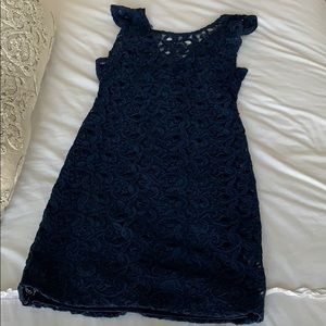 Anthropolgie | NWT Navy Lace Dress